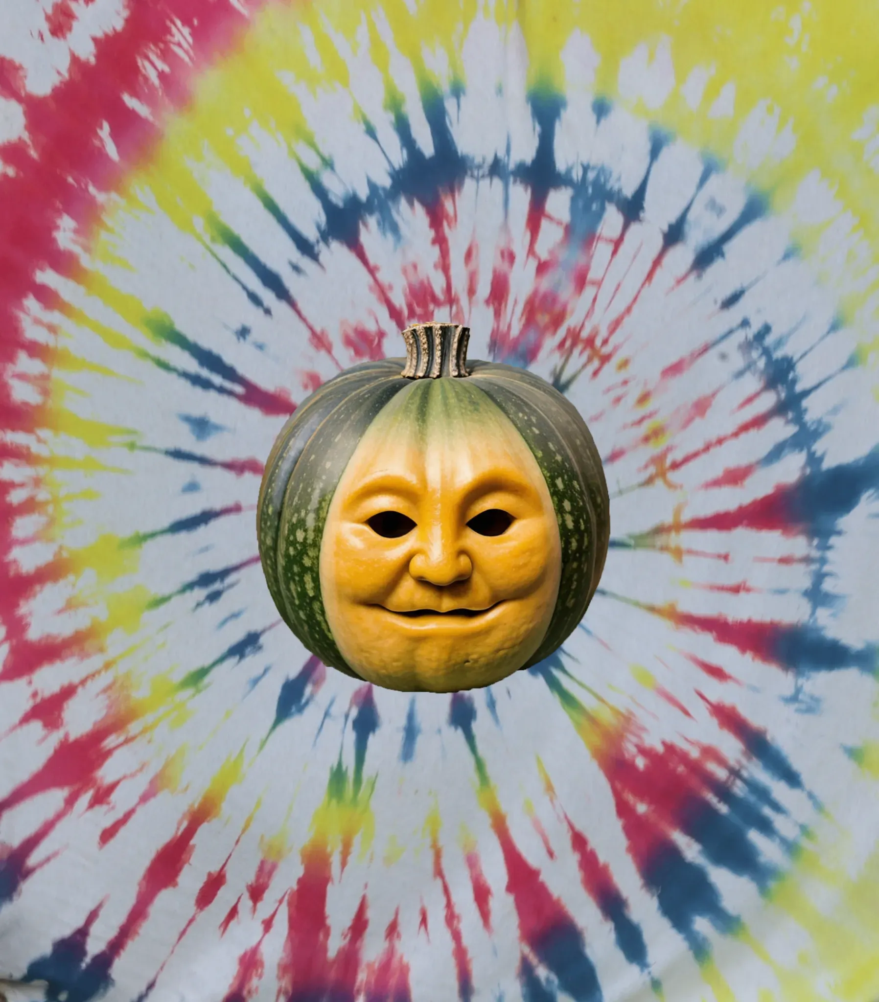 Squash Man — the Southern Fried Hippies mascot